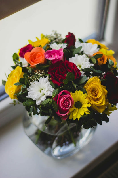 Vibrant Harmony Bouquet - TheFloralVibe